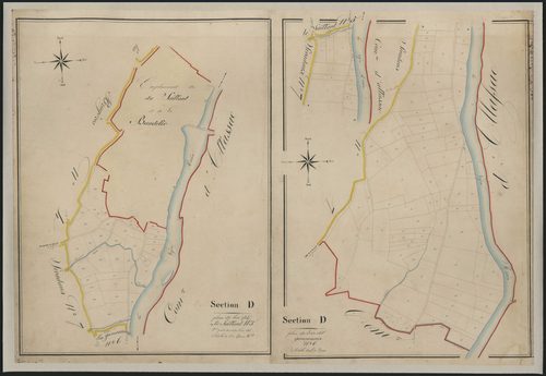 Sections D5/2-D6 du Saillant et de Gamounaux