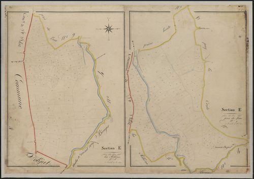 Sections E8-E9 des Rebières et de Près de l'eau