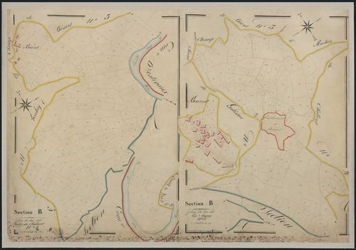 Sections B4-B5 du Rocher du Chalard et des Sagnes