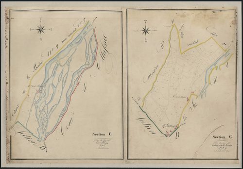 Sections C8-C9 des Iles et des Côteaux de la Bontat