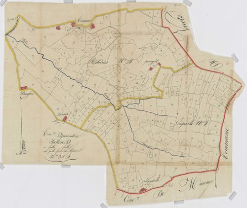 Section D2 de Rebiéras , de Longevialle