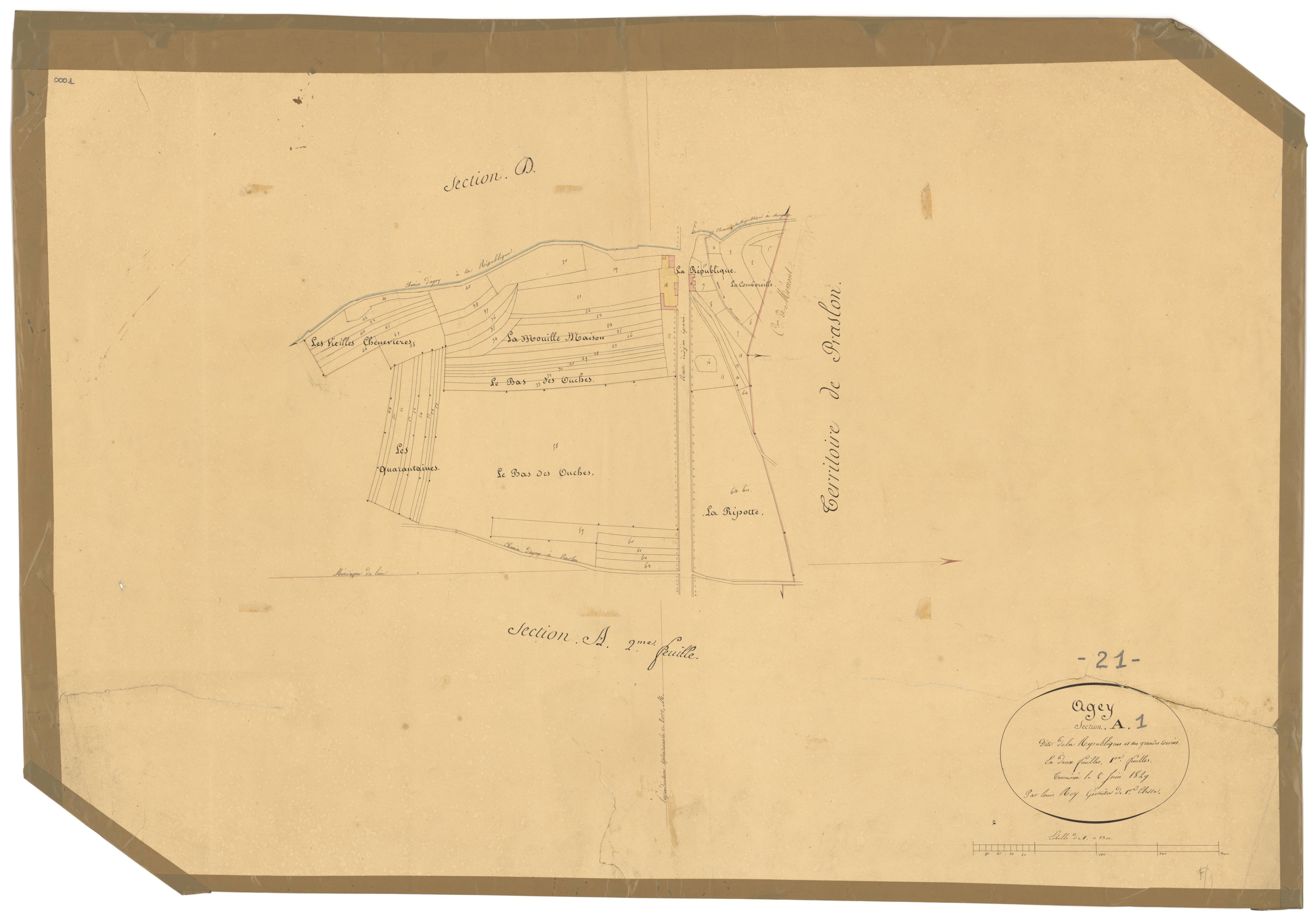 Agey - Section A1 - 3 P PLAN 5/1