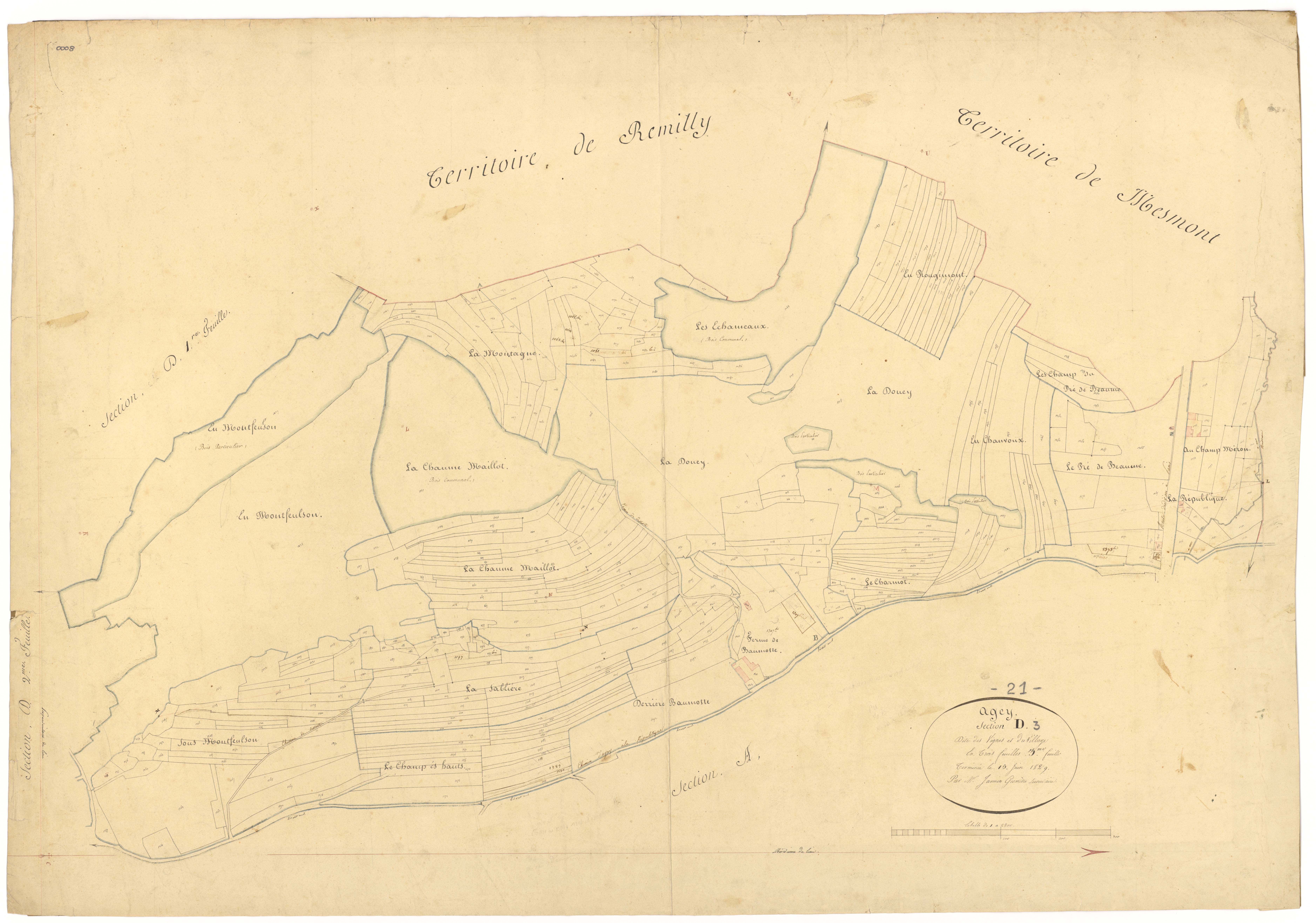 Agey - Section D3 - 3 P PLAN 5/8
