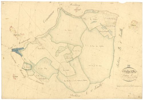 Aignay-le-Duc - Section A1 - 3 P PLAN 7/2