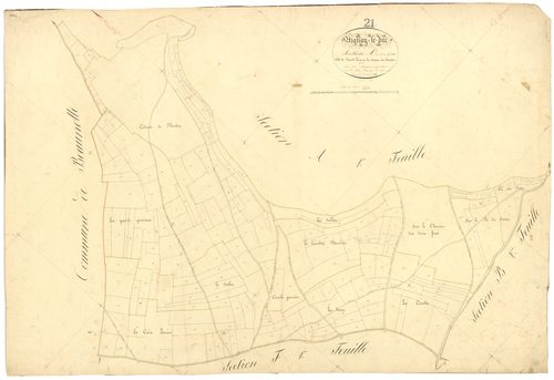 Aignay-le-Duc - Section A2 - 3 P PLAN 7/3