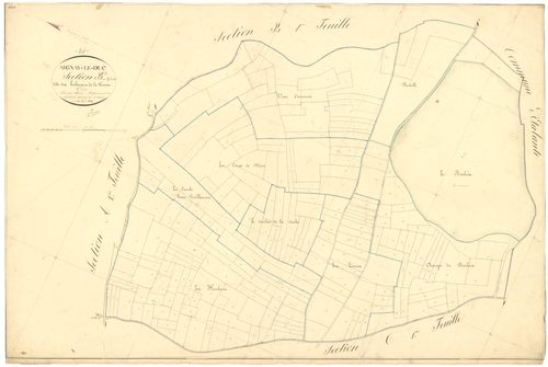 Aignay-le-Duc - Section B2 - 3 P PLAN 7/5