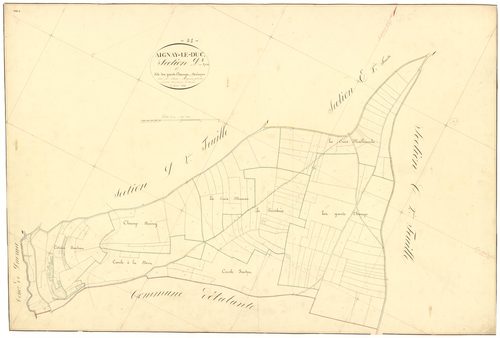 Aignay-le-Duc - Section D1 - 3 P PLAN 7/8