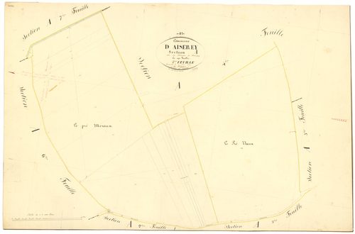 Aiserey - Section A5 - 3 P PLAN 8/6
