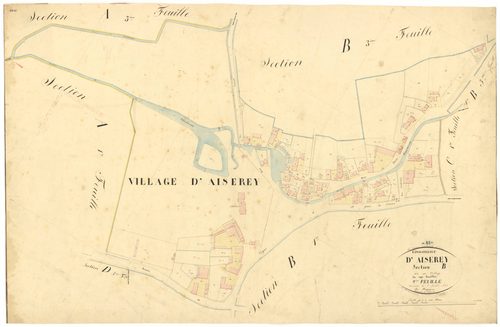 Aiserey - Section B2 - 3 P PLAN 8/10