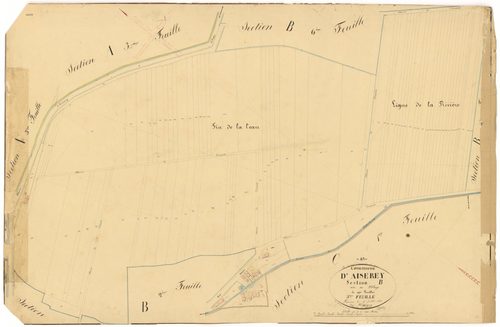 Aiserey - Section B3 - 3 P PLAN 8/11