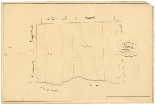 Aiserey - Section D2 - 3 P PLAN 8/22