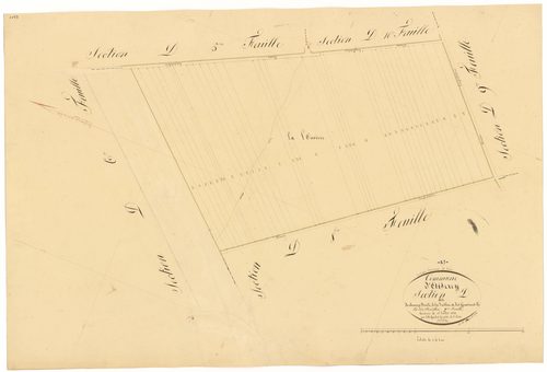 Aiserey - Section D7 - 3 P PLAN 8/27