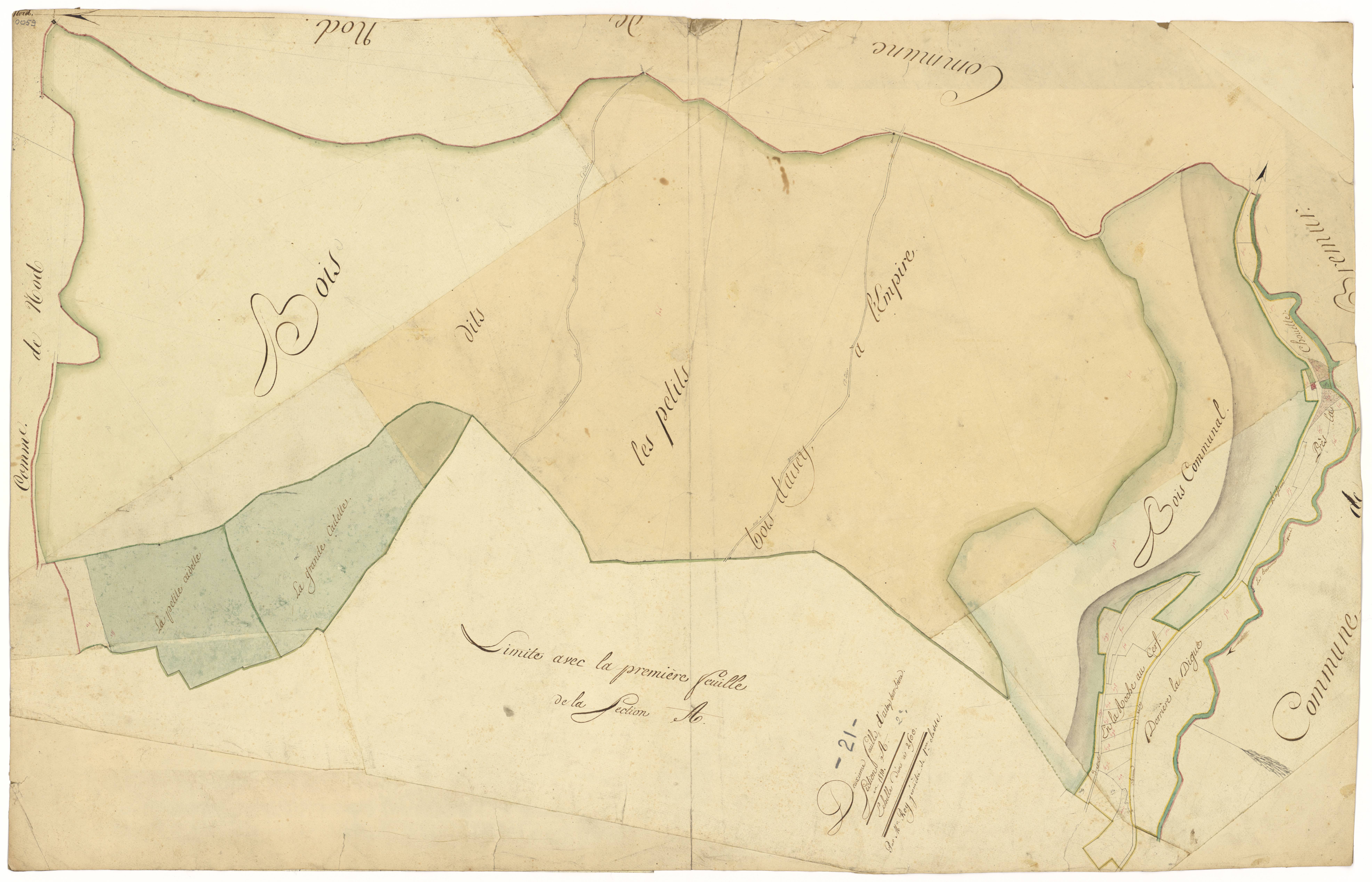Aisey-sur-Seine - Section A2 - 3 P PLAN 9/3