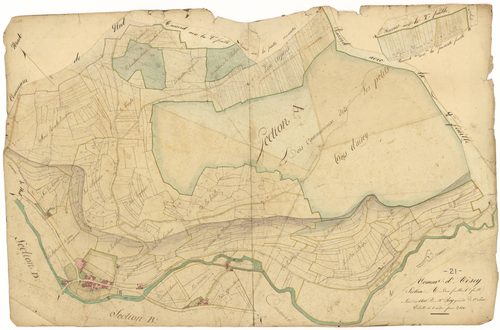 Aisey-sur-Seine - Section A1 - 3 P PLAN 9/2