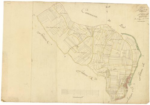 Aisey-sur-Seine - Section D - 3 P PLAN 9/7