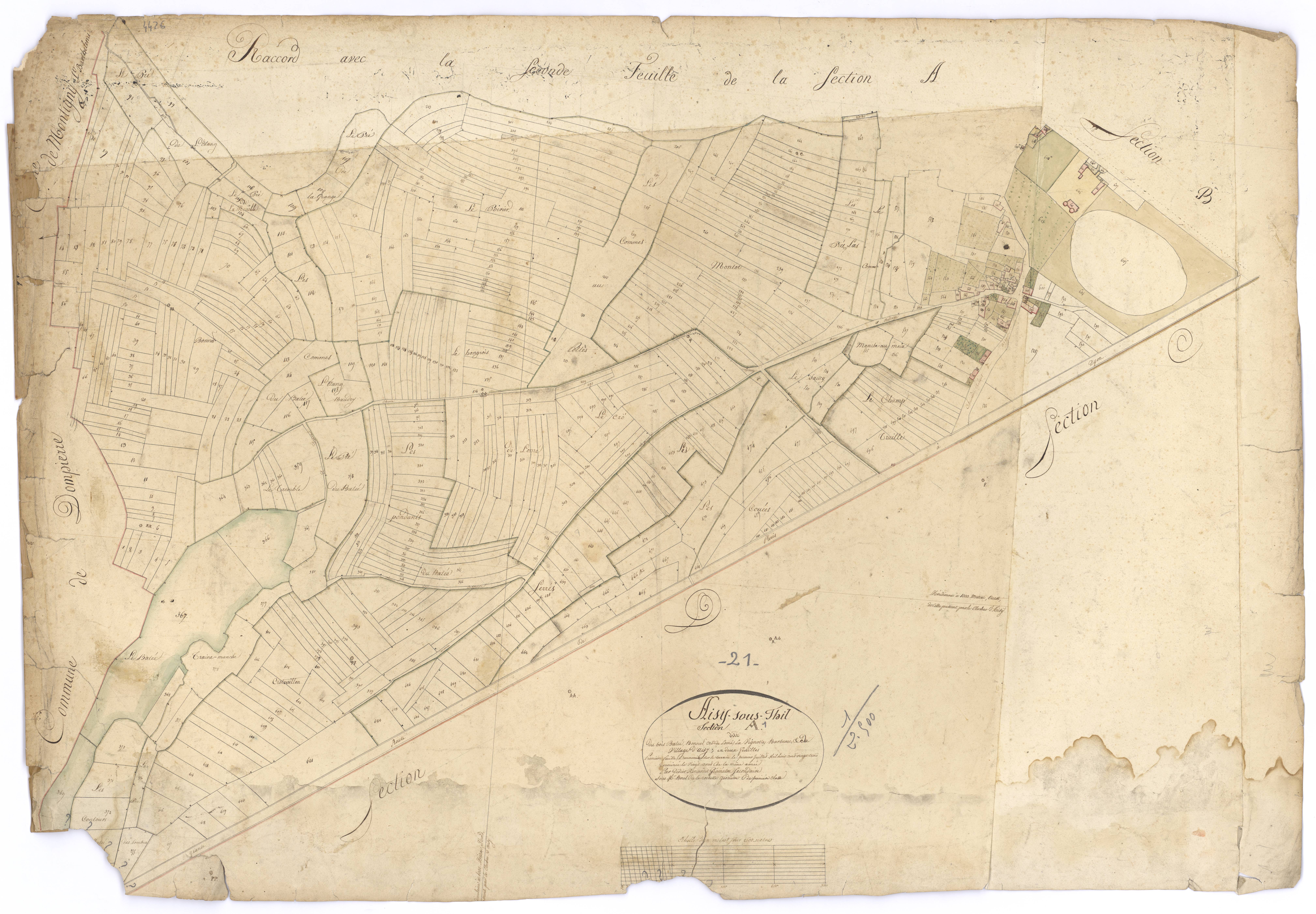Aisy-sous-Thil - Section A1 - 3 P PLAN 10/2