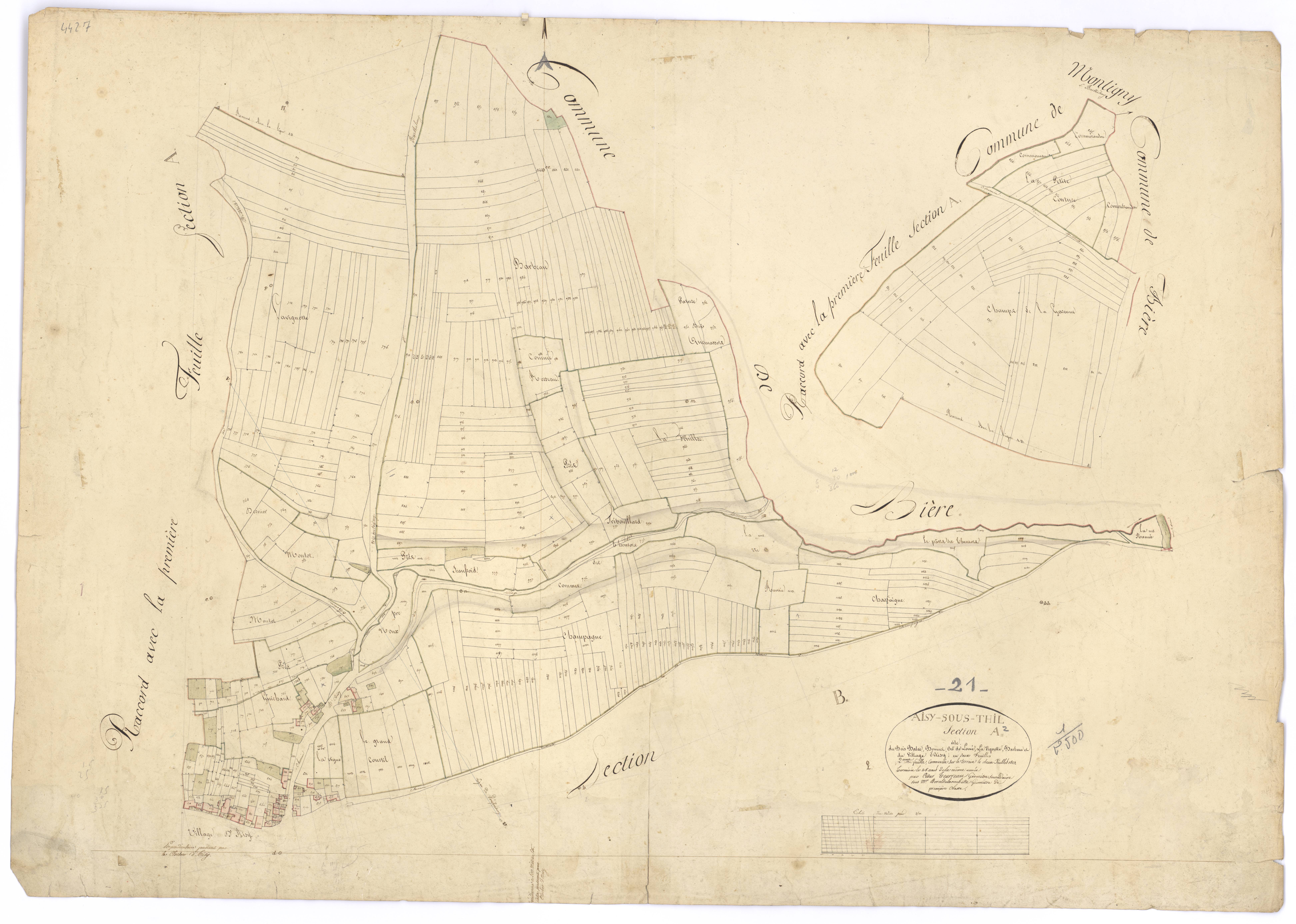 Aisy-sous-Thil - Section A2 - 3 P PLAN 10/3