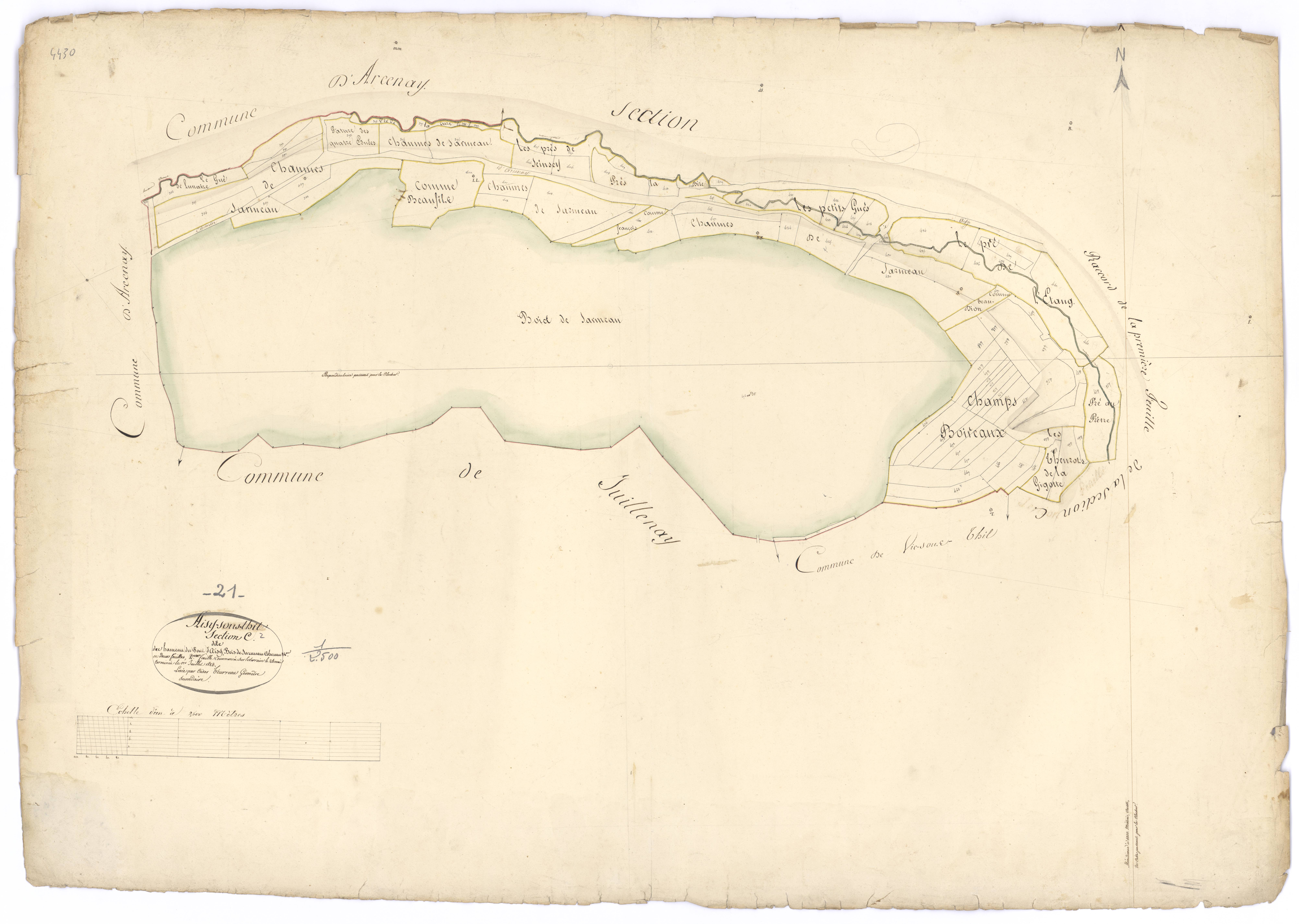 Aisy-sous-Thil - Section C2 - 3 P PLAN 10/6