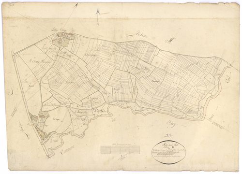 Aisy-sous-Thil - Section B - 3 P PLAN 10/4