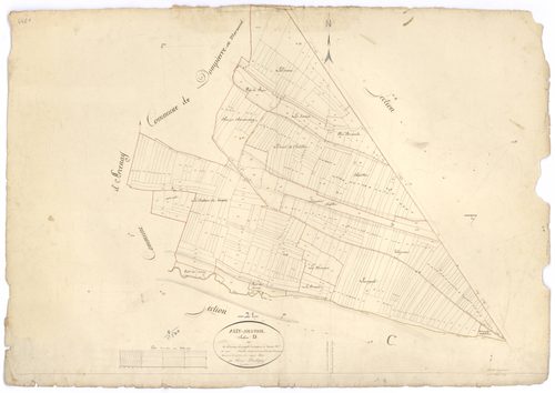 Aisy-sous-Thil - Section D - 3 P PLAN 10/7