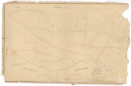 Alise-Sainte-Reine - Section C1 - 3 P PLAN 11/4