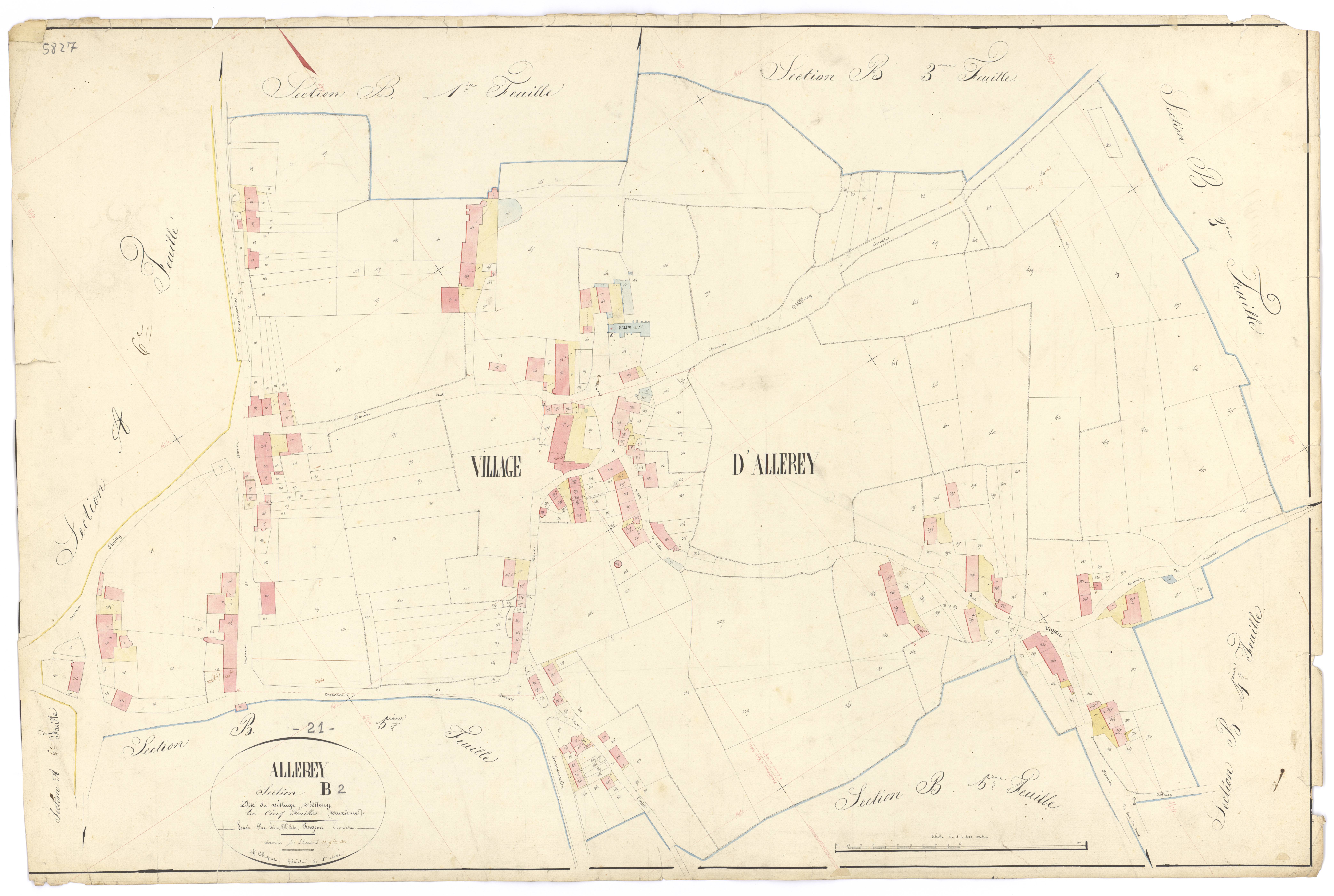 Allerey - Section B2 - 3 P PLAN 12/9