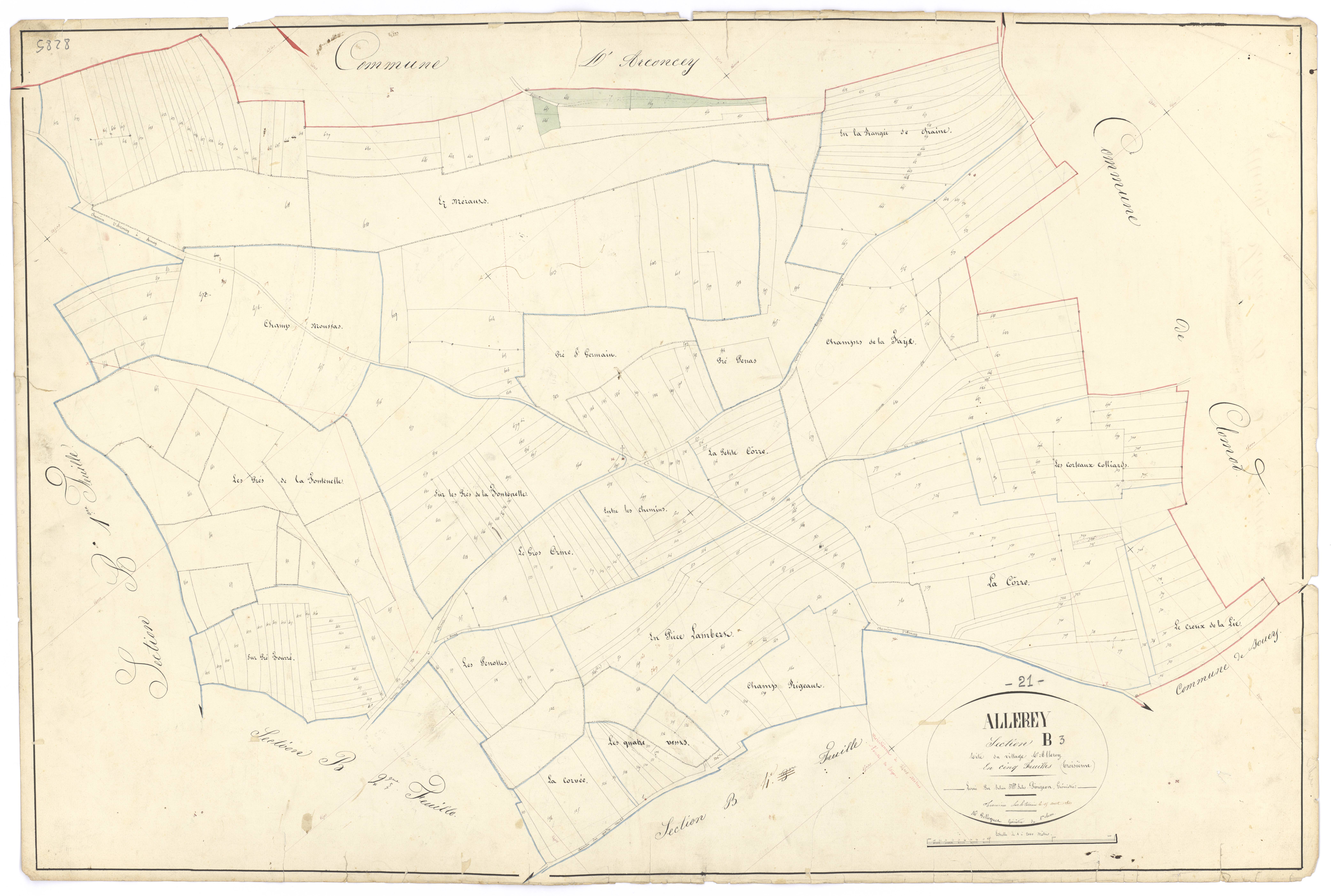 Allerey - Section B3 - 3 P PLAN 12/10