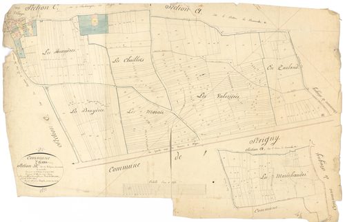 Aloxe-Corton - Section B - 3 P PLAN 13/3