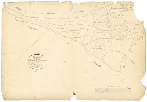 Aloxe-Corton - Section D - 3 P PLAN 13/5