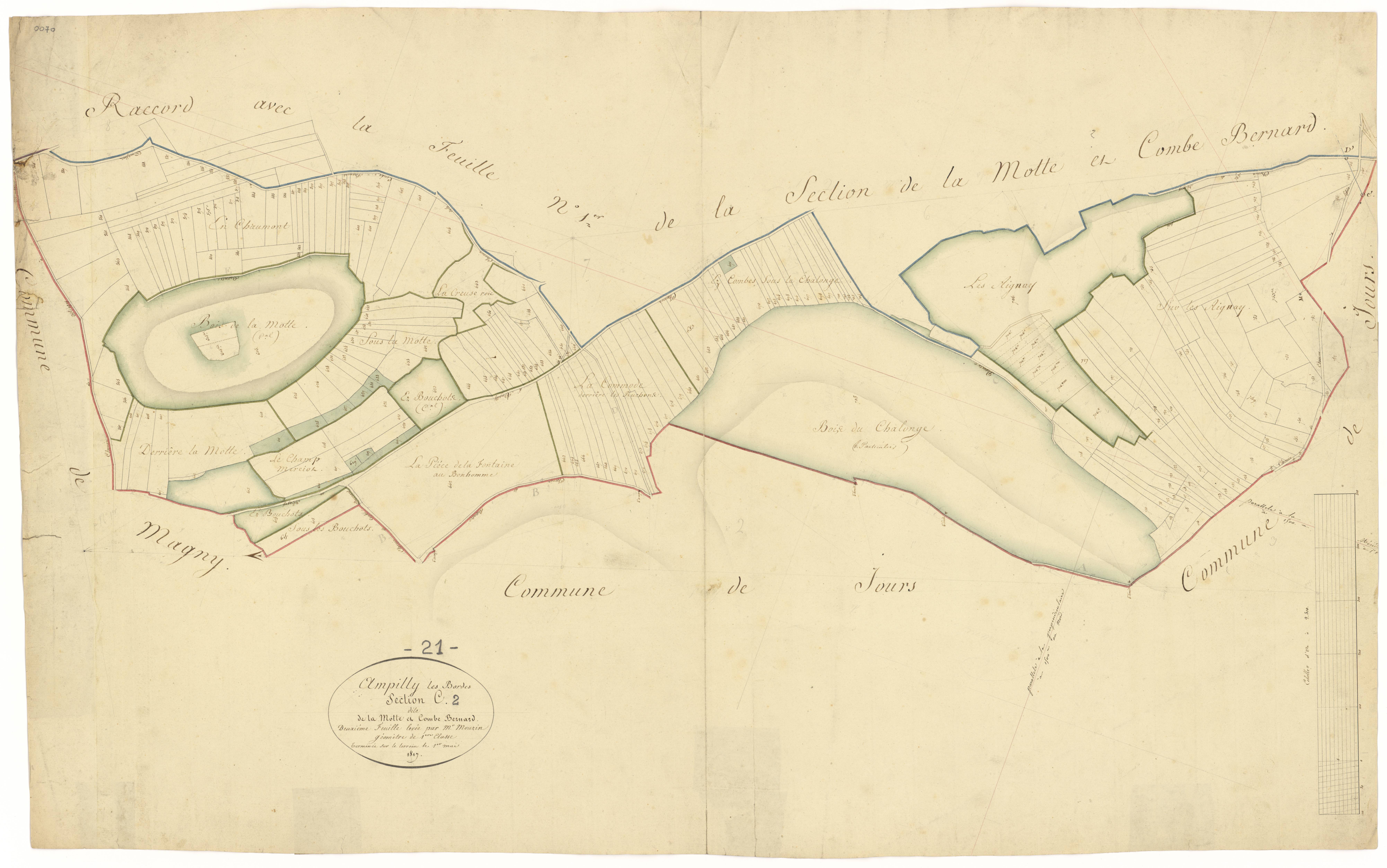 Ampilly-les-Bordes - Section C2 - 3 P PLAN 14/5