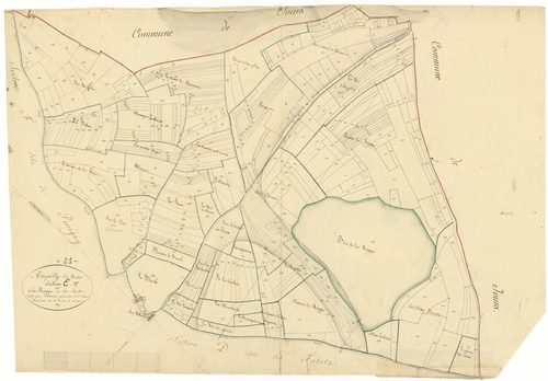 Ampilly-les-Bordes - Section E - 3 P PLAN 14/7