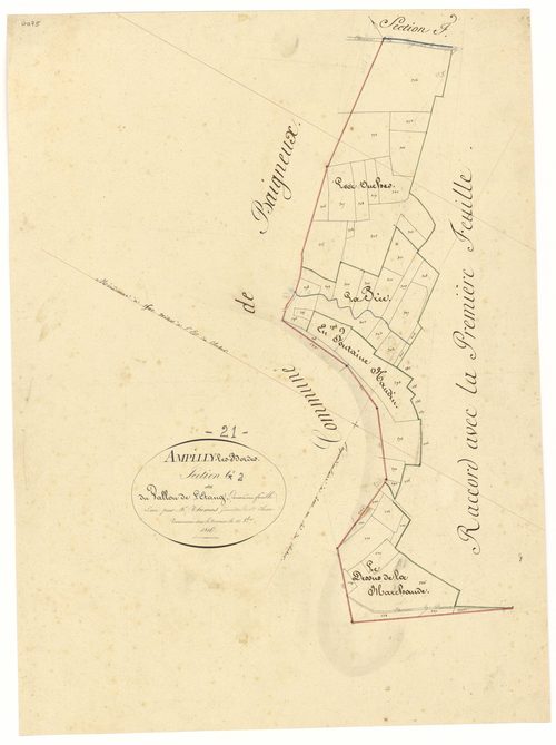 Ampilly-les-Bordes - Section G2 - 3 P PLAN 14/10