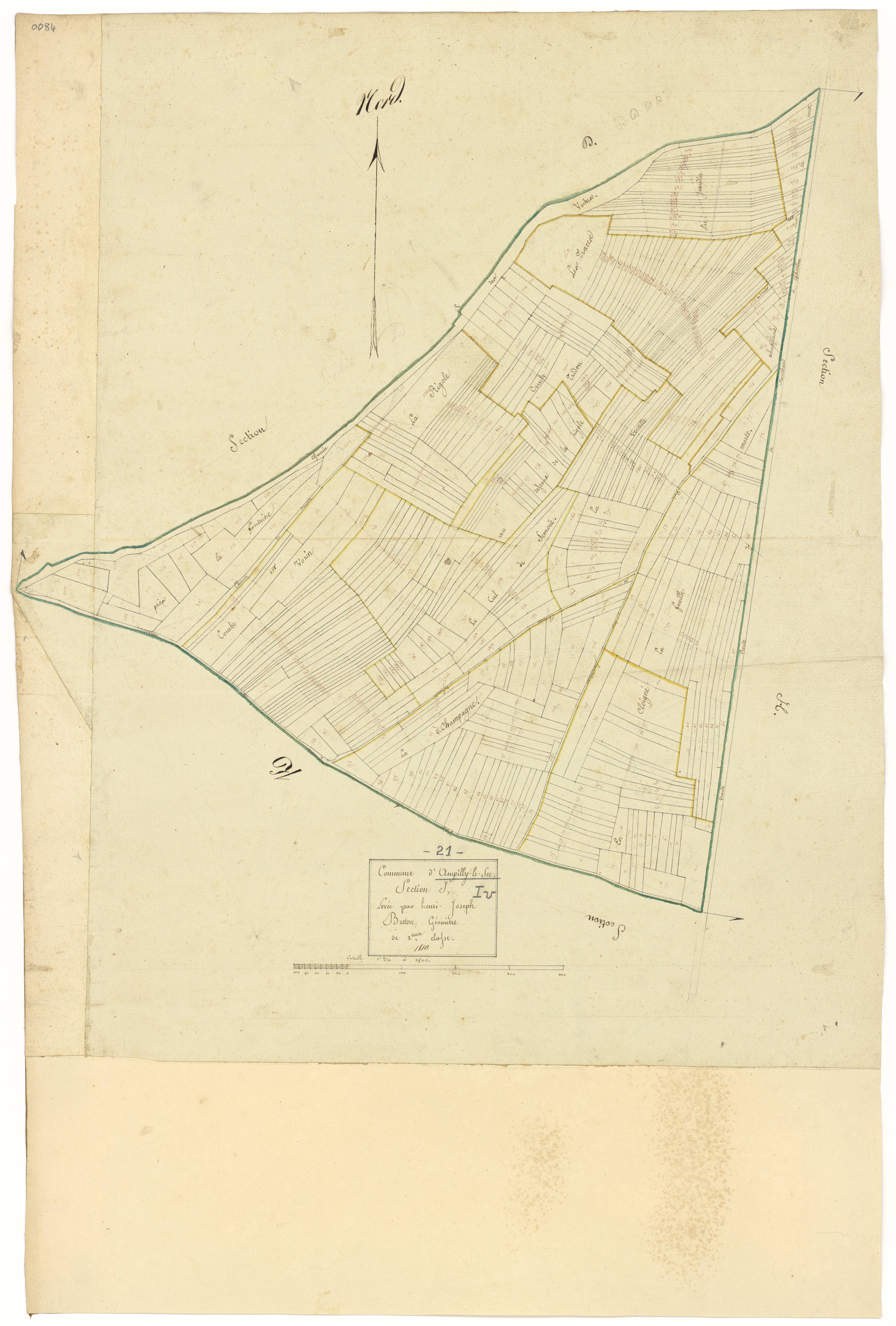 Ampilly-le-Sec - Section I - 3 P PLAN 15/8