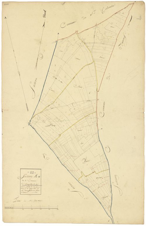 Ampilly-le-Sec - Section A - 3 P PLAN 15/2
