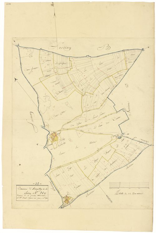 Ampilly-le-Sec - Section N - 3 P PLAN 15/12