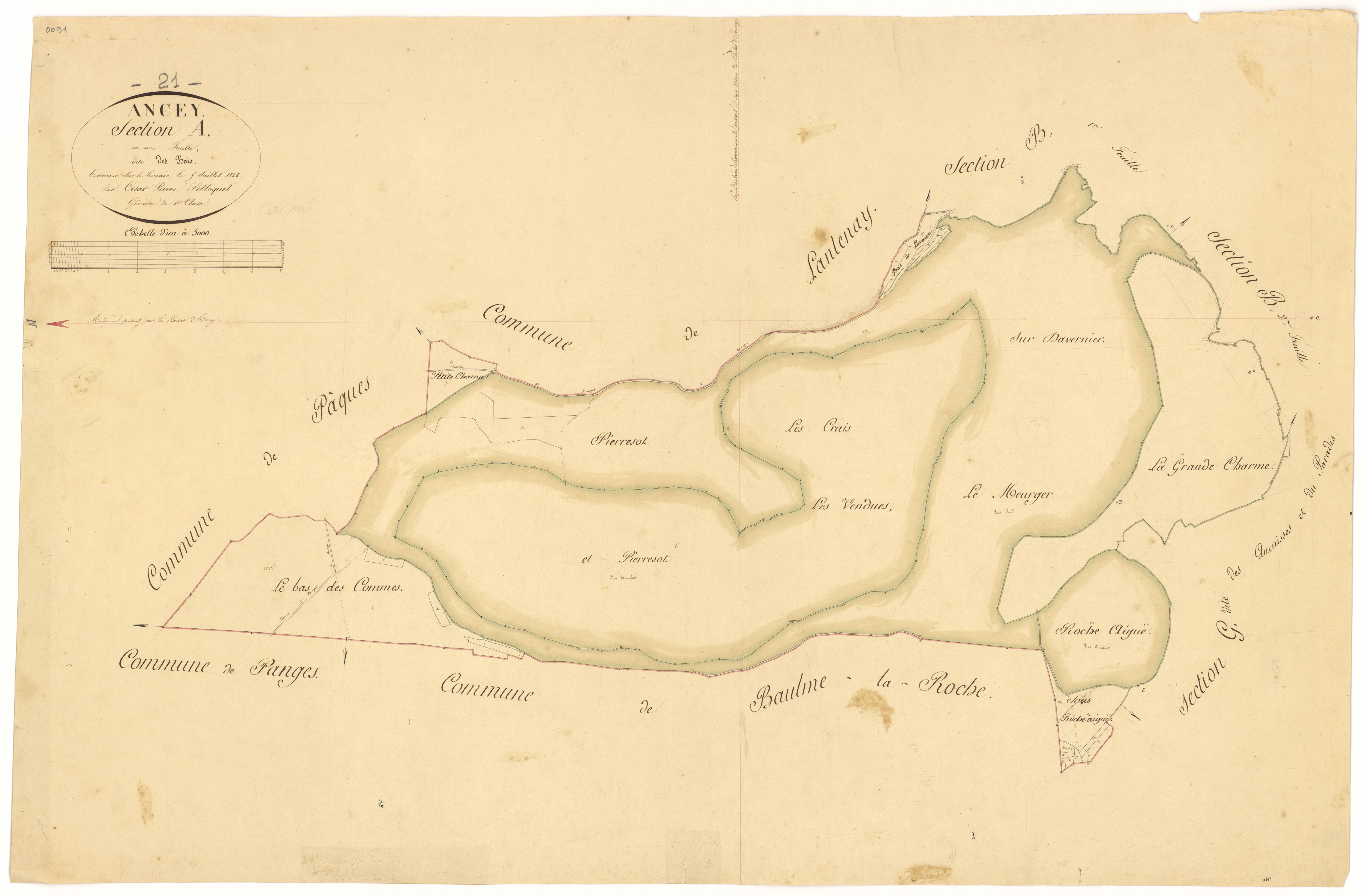 Ancey - Section A - 3 P PLAN 16/2