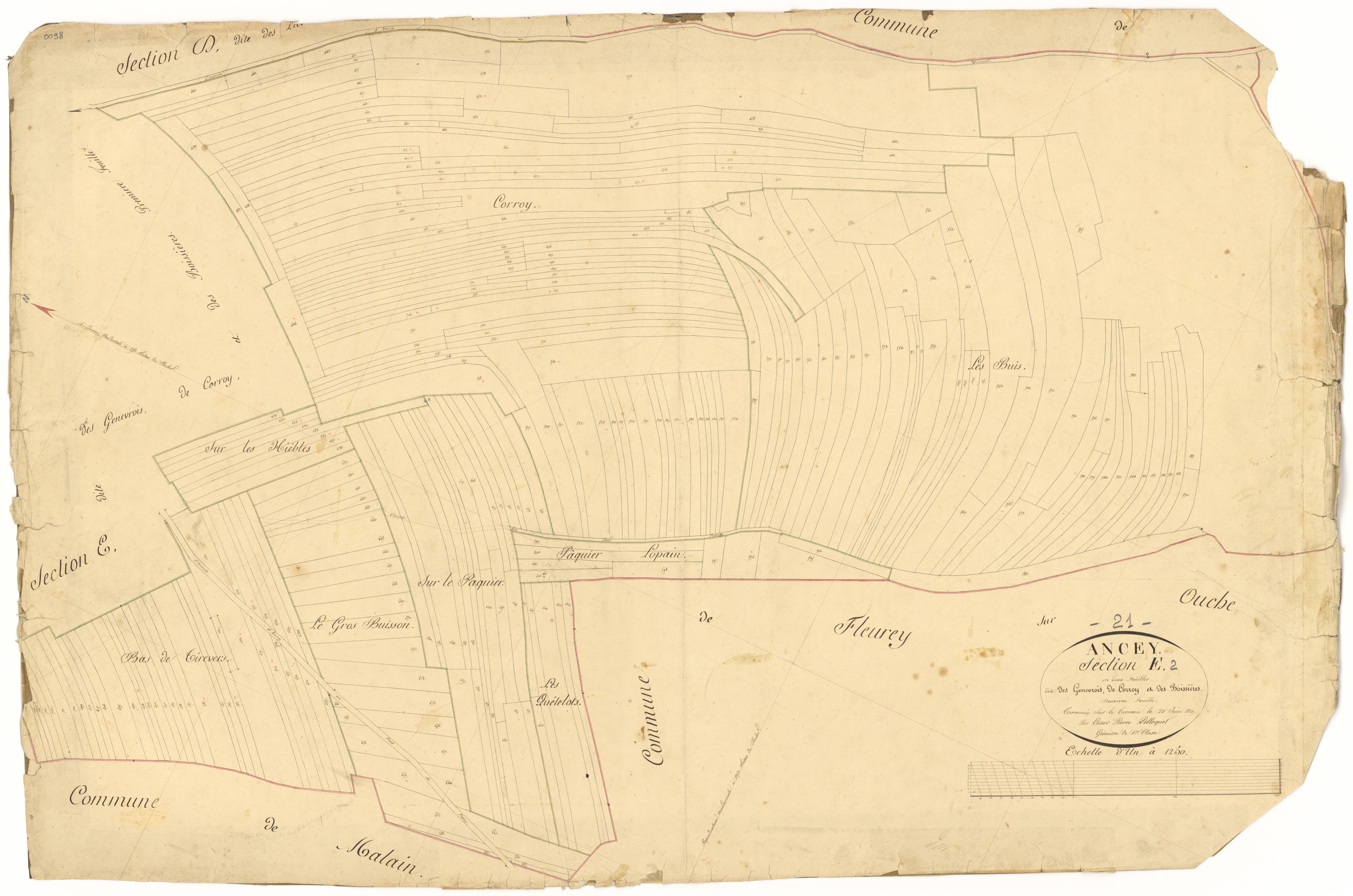 Ancey - Section E2 - 3 P PLAN 16/9