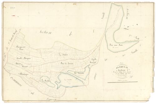 Antheuil - Section C1 - 3 P PLAN 17/8