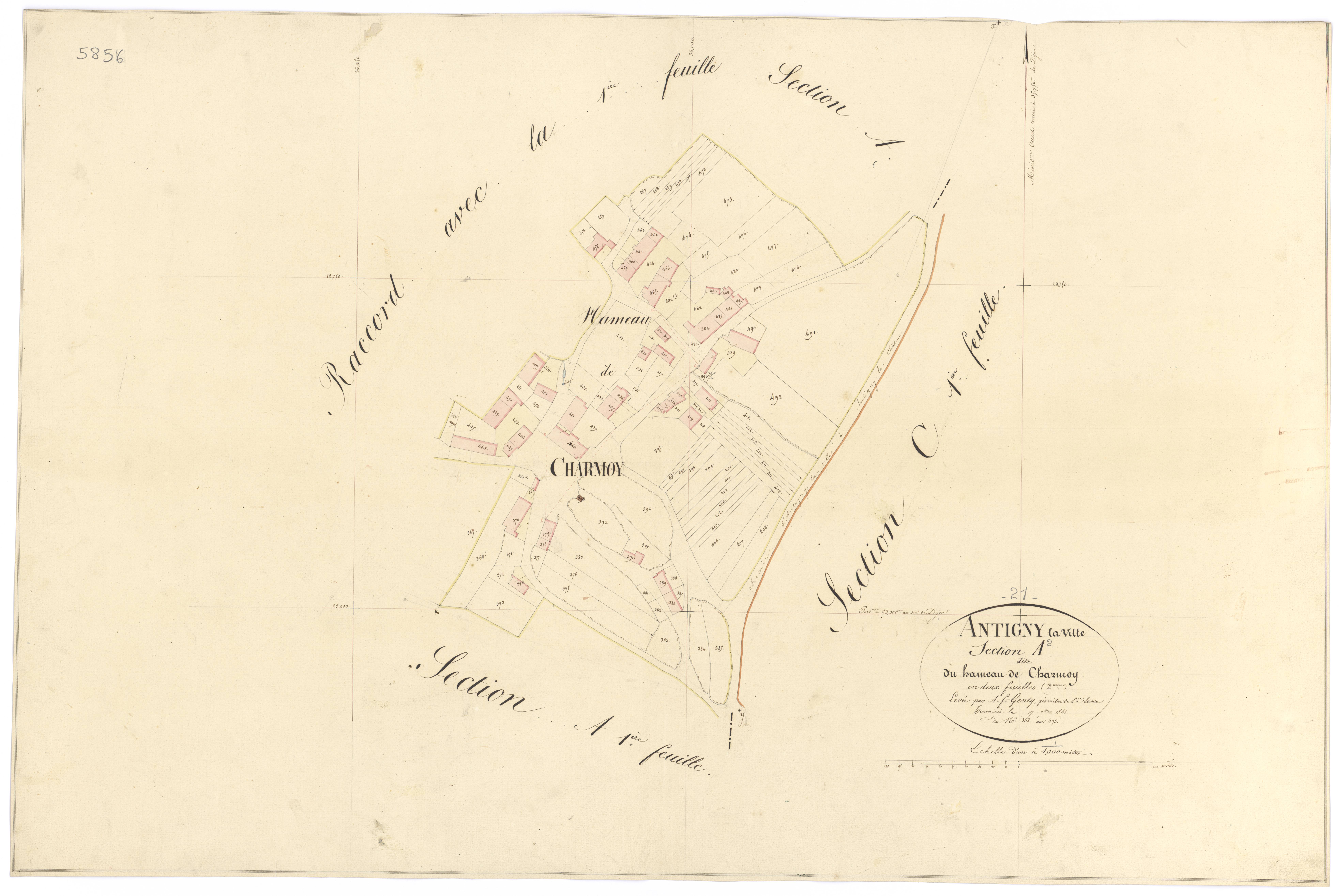 Antigny-la-Ville - Section A2 - 3 P PLAN 18/3