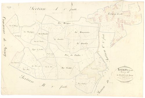 Antigny-la-Ville - Section B1 - 3 P PLAN 18/4