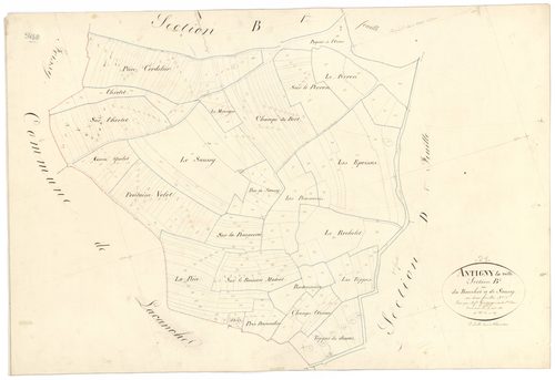Antigny-la-Ville - Section B2 - 3 P PLAN 18/5