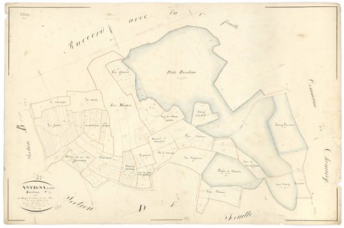 Antigny-la-Ville - Section C2 - 3 P PLAN 18/7