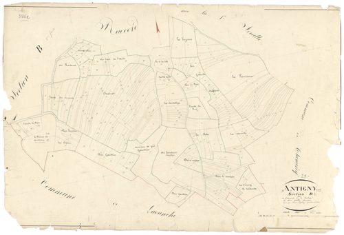 Antigny-la-Ville - Section D2 - 3 P PLAN 18/9