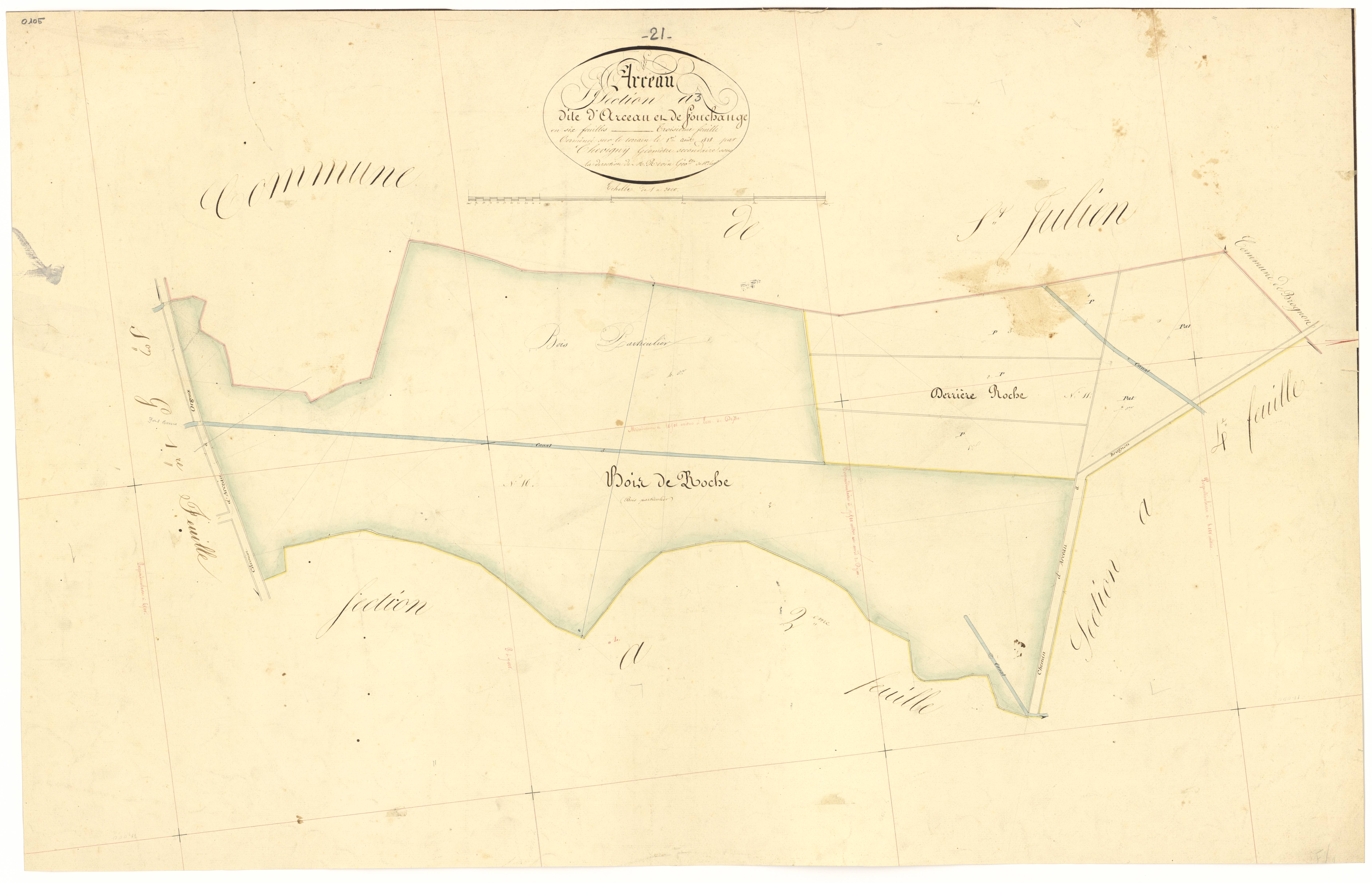 Arceau - Section A3 - 3 P PLAN 19/5