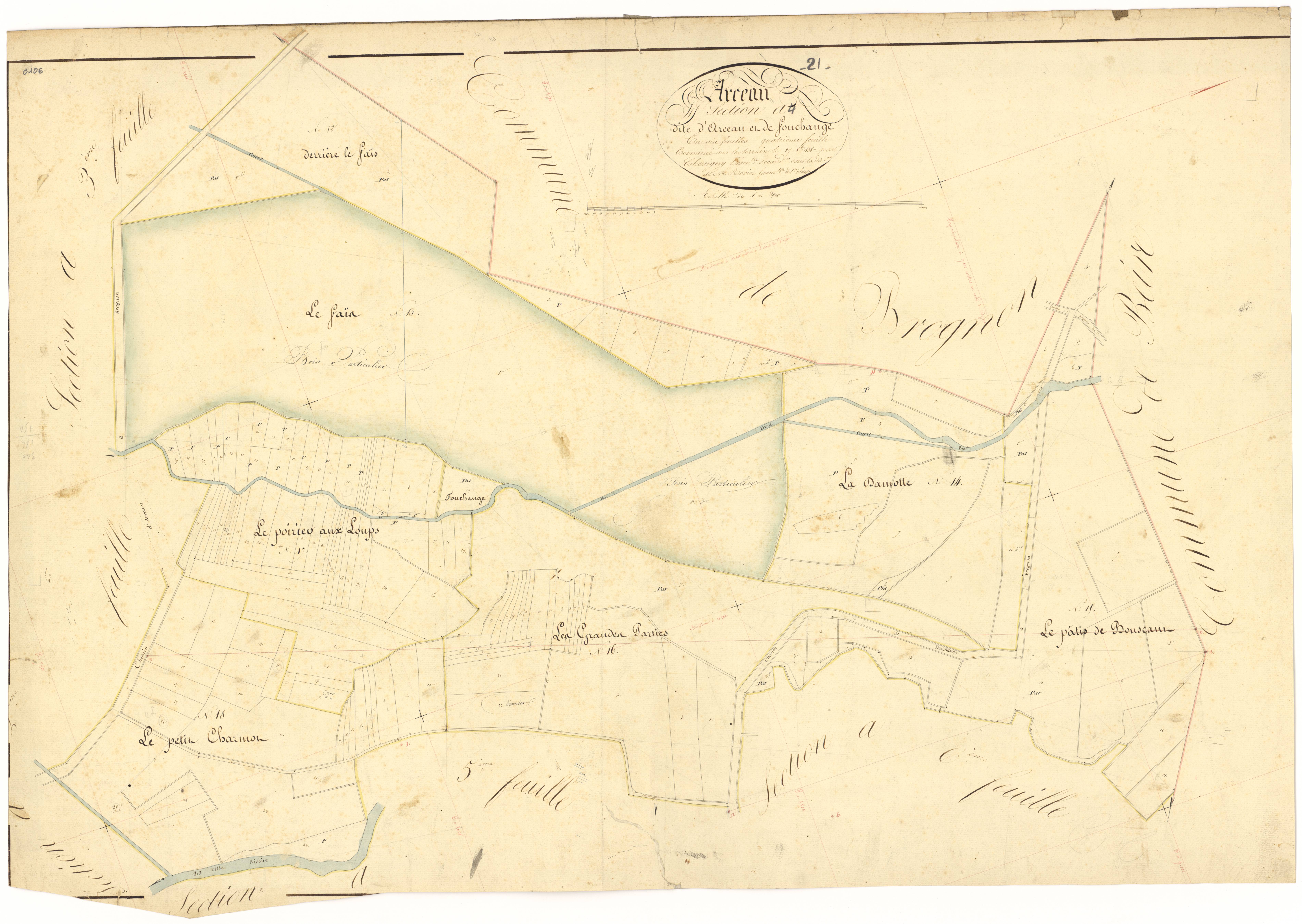 Arceau - Section A4 - 3 P PLAN 19/6