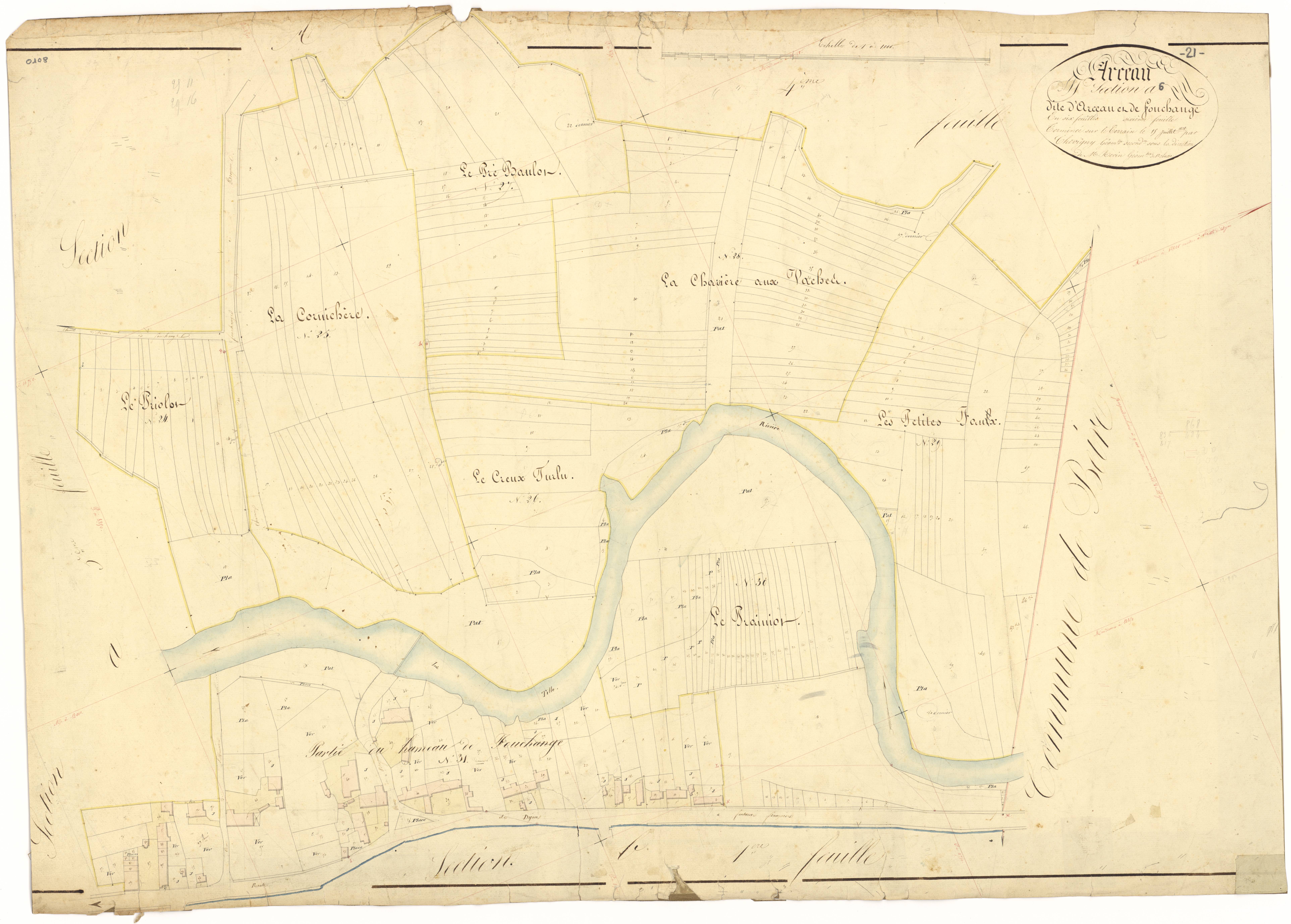Arceau - Section A6 - 3 P PLAN 19/8
