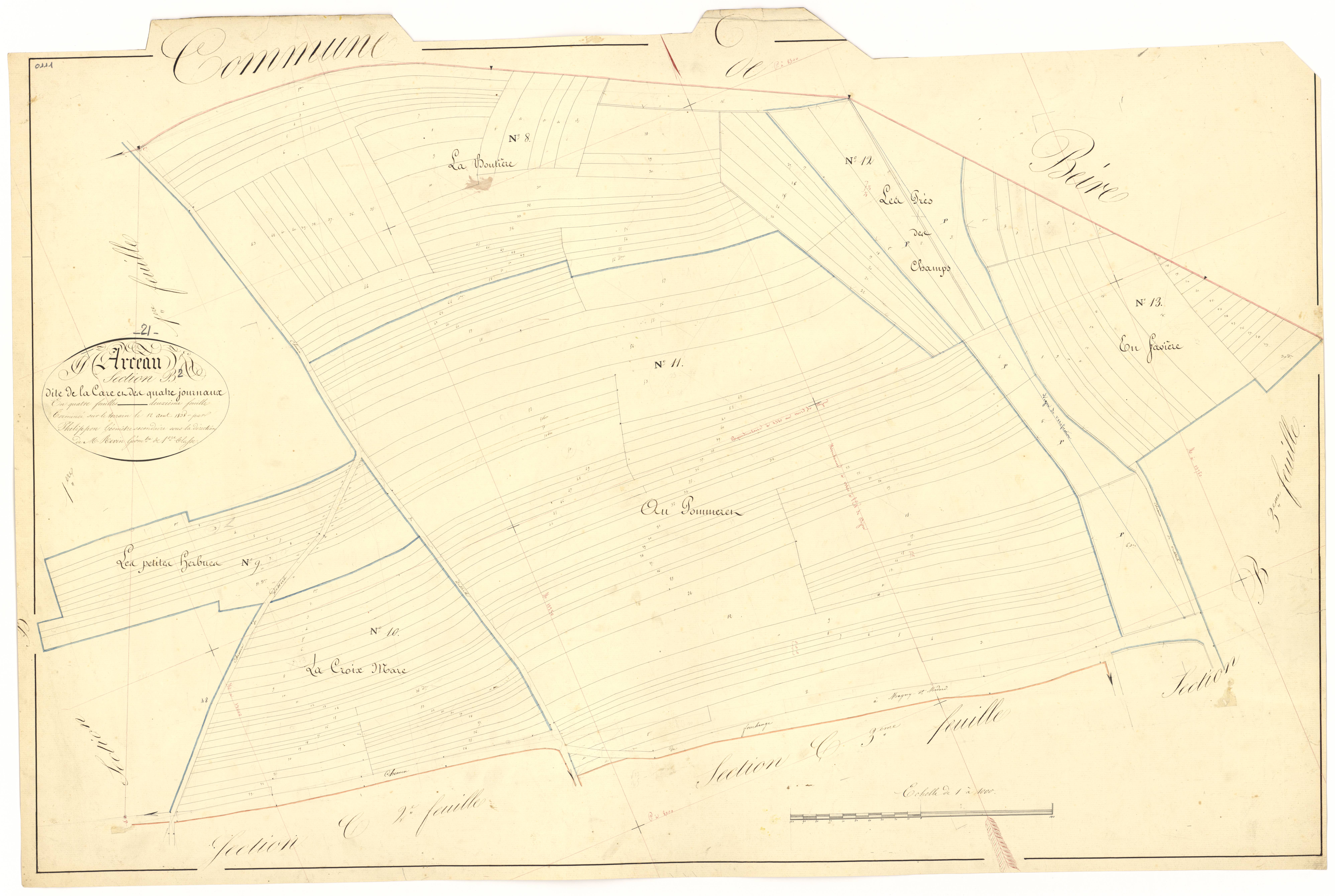 Arceau - Section B2 - 3 P PLAN 19/11