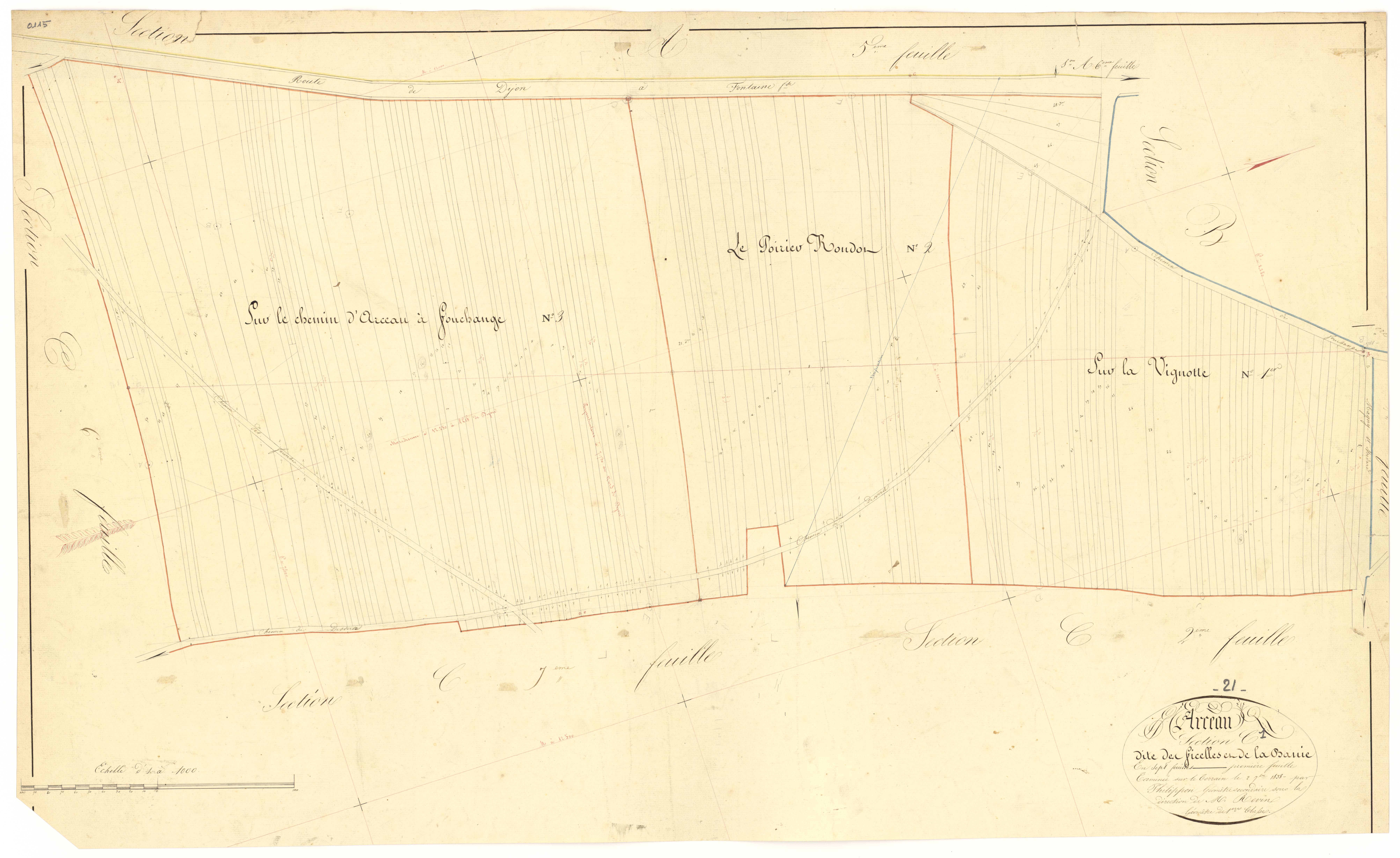 Arceau - Section C1 - 3 P PLAN 19/15