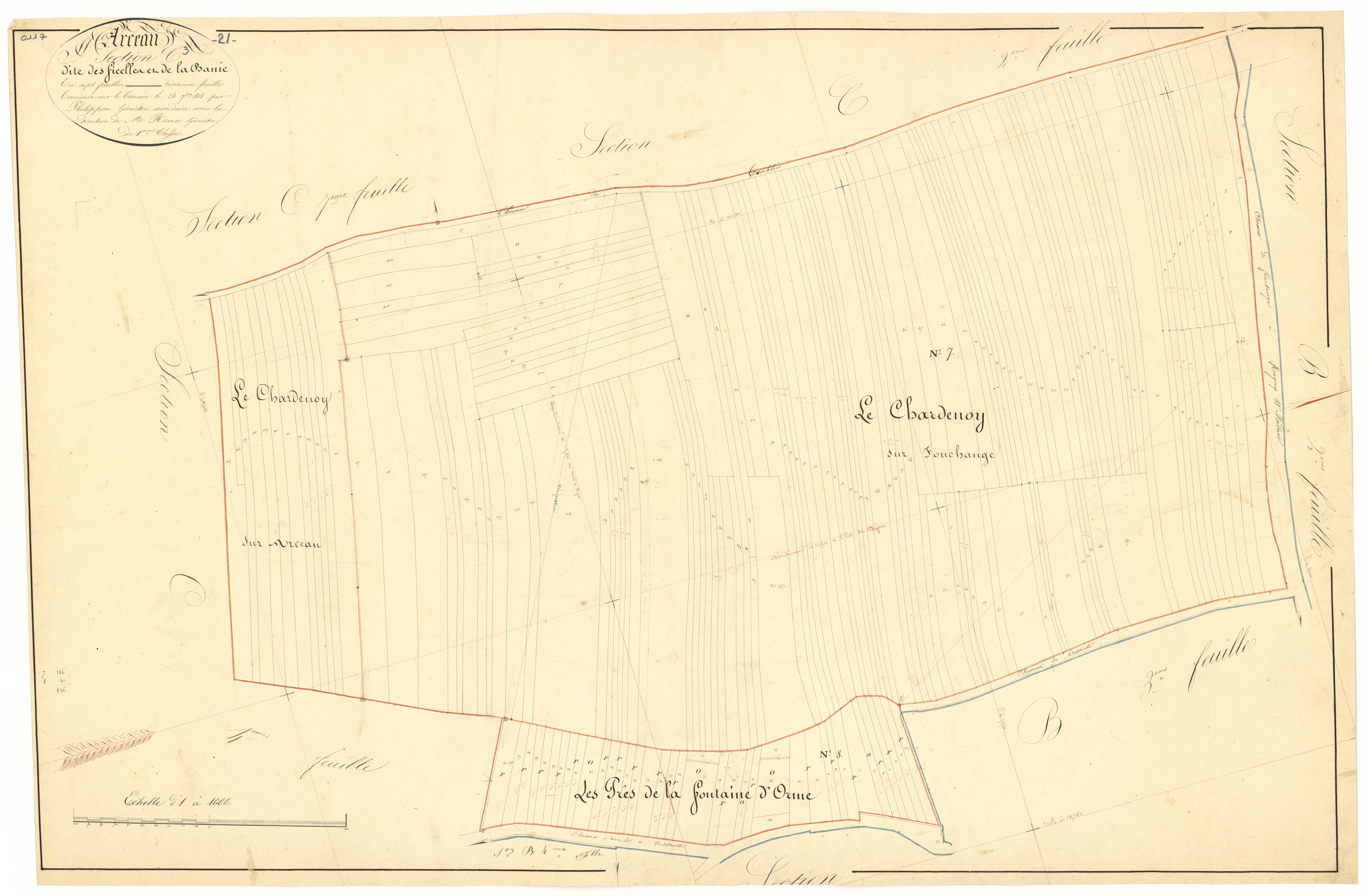 Arceau - Section C3 - 3 P PLAN 19/17