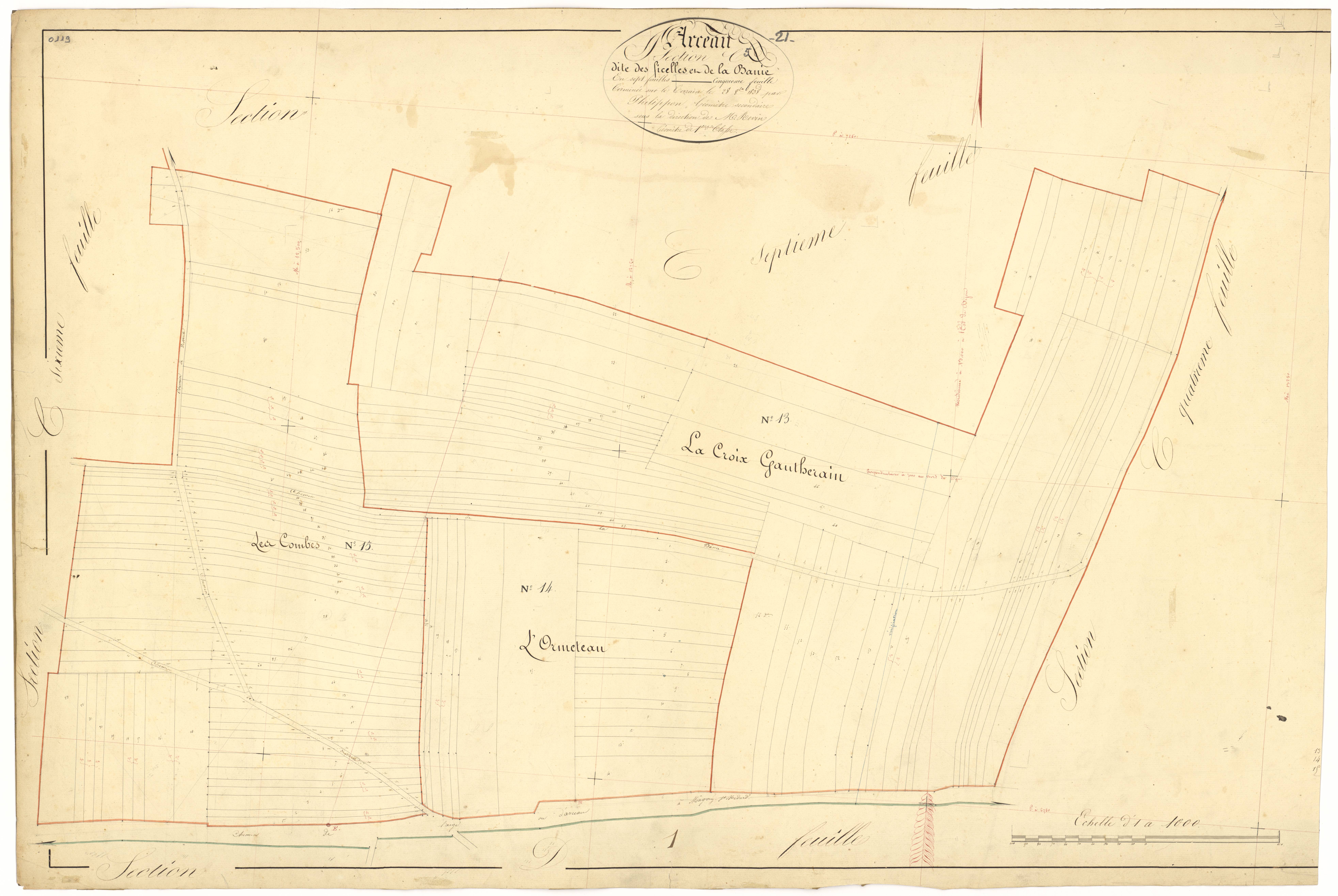 Arceau - Section C5 - 3 P PLAN 19/19